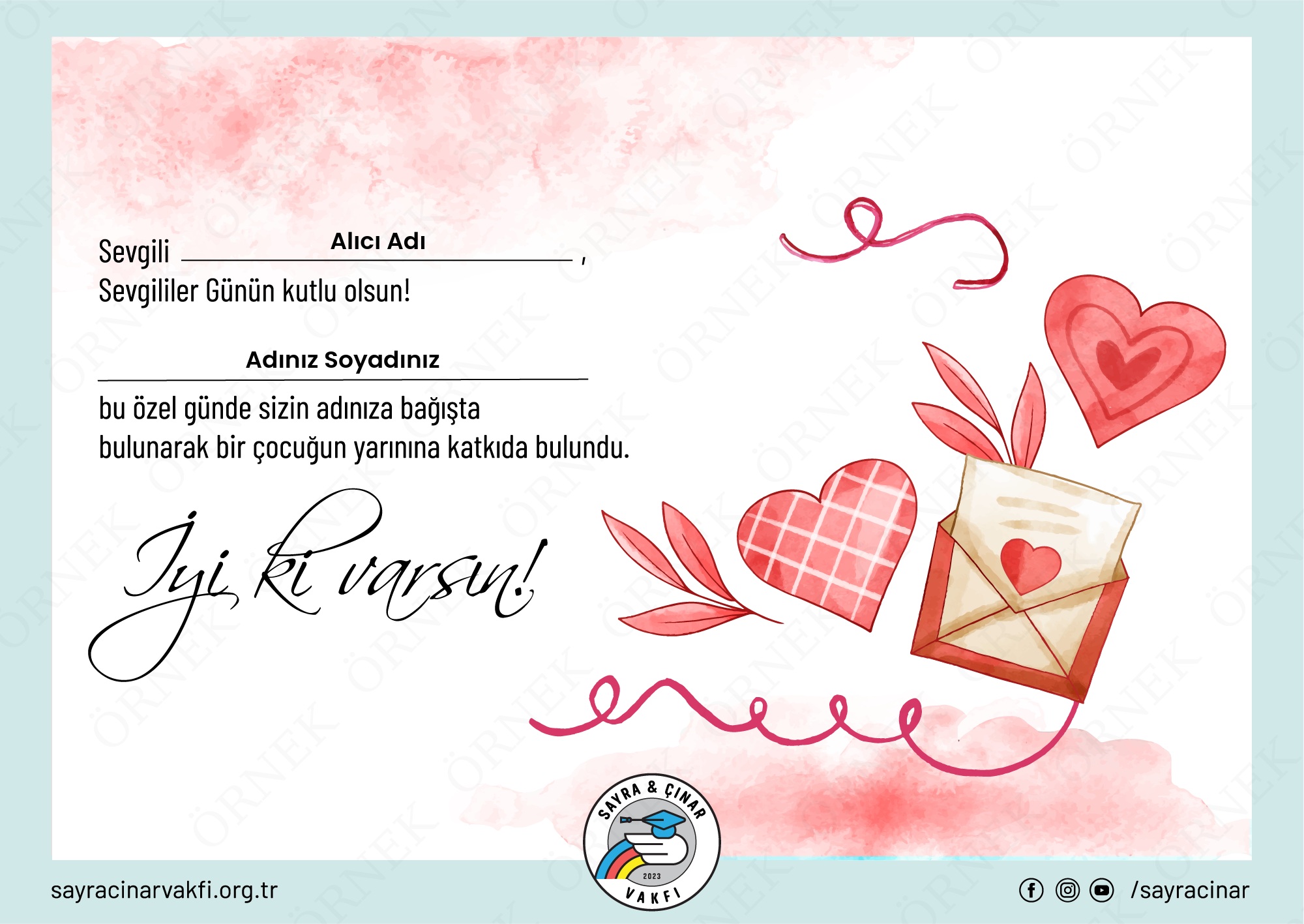 14 Şubat - Sevgililer Günü